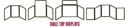 Frame-It table top displays