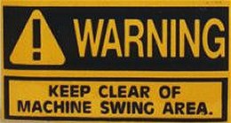 Warning Decal