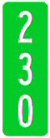 12 X 4 vertical 911 sign