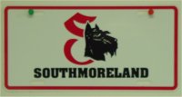 Southmoreland License Plate