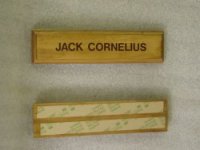 Wooden Name Plates